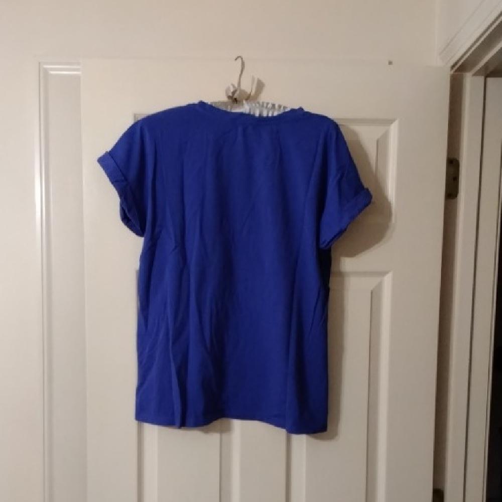 Royal Blue Short Sleeve Tee - Picture 3 of 3